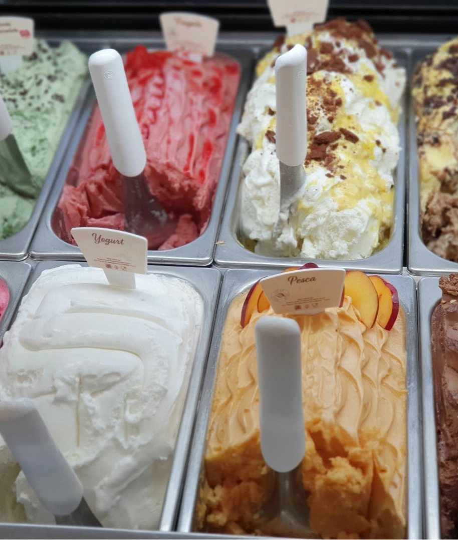 ice cream selection